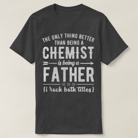 化学Tシャツ原子化学酵素科学モル Tシャツ (デザイン正面)