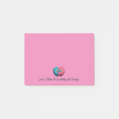 化生まれたばかりの物の親 ポストイット (正面)