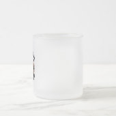 化石お祝い フロストグラスマグカップ (中央)