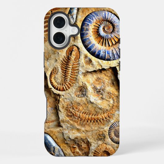 化石のスマホケース iPhoneケース (裏面)