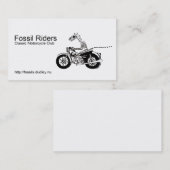 化石のライダーの名刺 名刺 (正面/裏面)