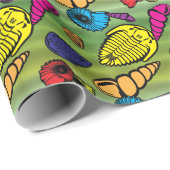 化石の層 ラッピングペーパー (ロールコーナー)