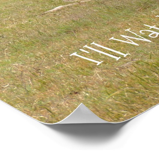 化石の縁のキリン三匹 ポスター (角)