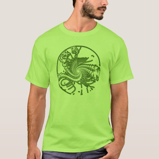 化石のver。 4 tシャツ (正面)