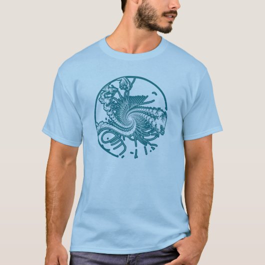 化石のver。 5 tシャツ (正面)