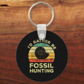 化石を探したい キーホルダー (正面)