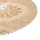 化石サンゴプリント カッティングボード (角)