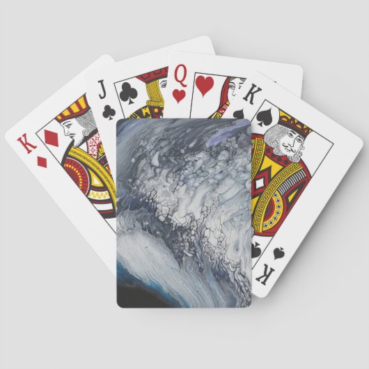 化石トリロバイトトランプ トランプ (裏面)