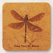 化石トンボ コースター (正面)