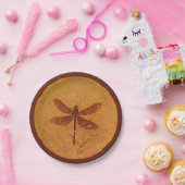 化石トンボ ペーパープレート (パーティー)