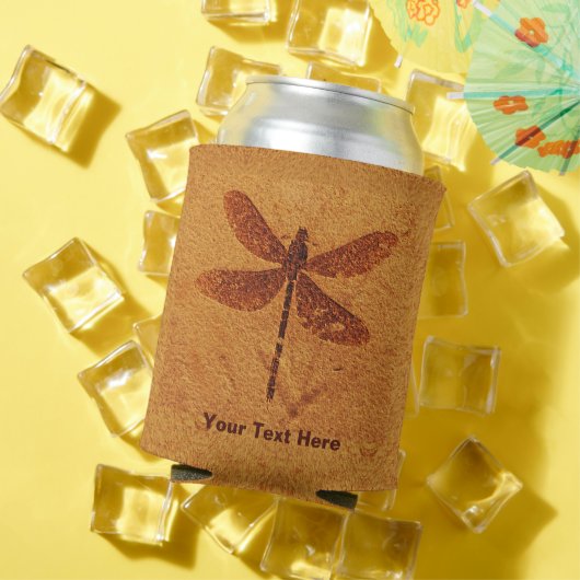 化石トンボ 缶クーラー (インサイチュ 夏)