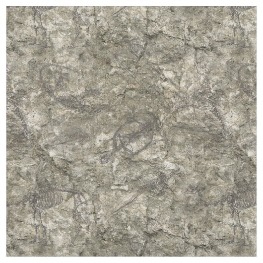 化石フェイク ファブリック (クローズアップ)