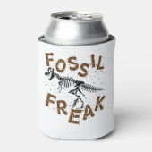 化石フリーク古生物学恐竜の骨 缶クーラー (缶正面)