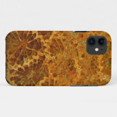 化石化された珊瑚の自然な碧玉の宝石用原石 Case-Mate iPhoneケース (裏面(横))