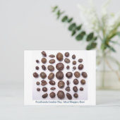 化石化した種子 ポストカード (スタンド正面)