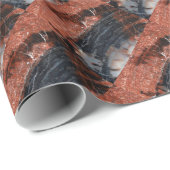 化石木の包装紙1 ラッピングペーパー (ロールコーナー)