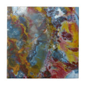 化石木の質 タイル (正面)