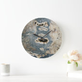 化石木 ラージ壁時計 (ホーム)