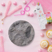 化石植物3億5000万年。古い写真プリント ペーパープレート (パーティー)