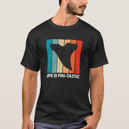 化石歯捕集器2の化石歯ハンター Tシャツ (正面)