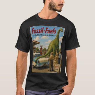 化石燃料のフェイク広告Tシャツ Tシャツ