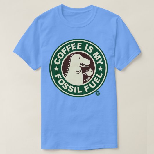 化石燃料 Tシャツ (デザイン正面)
