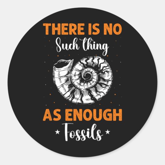 化石狩り必須ハンター ラウンドシール (正面)