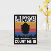 化石狩り遺棄 カード (黄色い花)