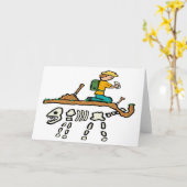 化石狩り カード (黄色い花)