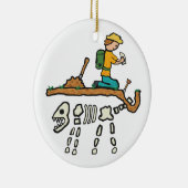 化石狩り セラミックオーナメント (右)