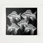 化石魚 タペストリー (正面(横))