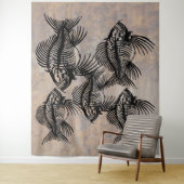 化石魚 タペストリー (インサイチュ)