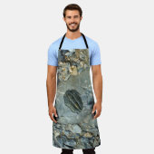 化石 エプロン (着用した状態)