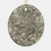 化石 セラミックオーナメント (左)