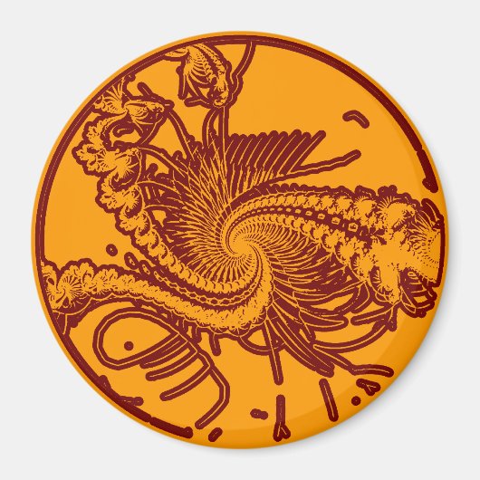 化石ver.2 マグネット (正面)