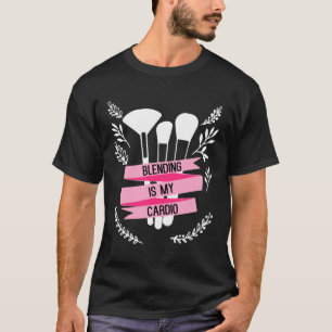化粧おもしろいアーティストTシャツ Tシャツ