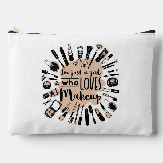 化粧が好きな女の子だけ アクセサリーポーチ (正面)