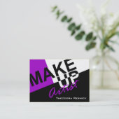 化粧のぽっちゃりしているプロIII化粧品の芸術家 名刺 (スタンド正面)