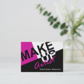 化粧のぽっちゃりしているプロIII化粧品の芸術家 名刺 (スタンド正面)