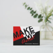 化粧のぽっちゃりしているプロIII化粧品の芸術家 名刺 (スタンド正面)