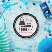 化粧のファッション・ショーの誕生会の供給 ペーパープレート (パーティー)