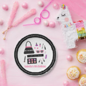 化粧のファッション・ショーの誕生会の供給 ペーパープレート (パーティー)