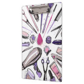 化粧の円のデザイン クリップボード (左)