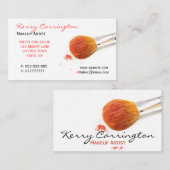 化粧の名刺 名刺 (正面/裏面)