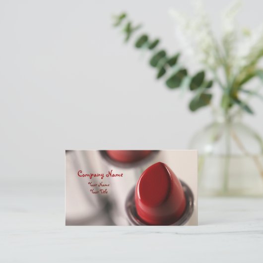 化粧の名刺 名刺 (スタンド正面)