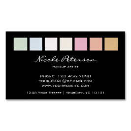 化粧の磁気素晴らしいパステル マグネット名刺