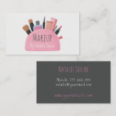 化粧の袋の再生の名刺 名刺 (正面/裏面)