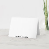 化粧は接吻しよう、 カード (裏面)