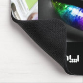 化粧は私の生命虹の唇、mousepadを注目します マウスパッド (コーナー)