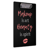 化粧は芸術の美しいです精神です クリップボード (右)
